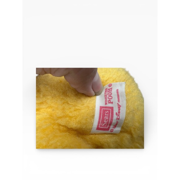 1960/70 Sears Winnie the Pooh Plush Bears Set Yellow 9pc Vintage Collectible - Picture 4 of 4